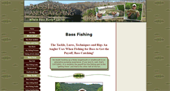 Desktop Screenshot of bassfishingandcatching.com