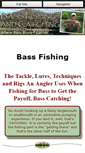 Mobile Screenshot of bassfishingandcatching.com